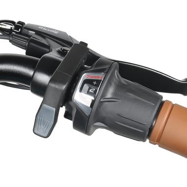 Bicicleta eléctrica SAMEBIKE RS-A07 de 28'', motor de 500 W, batería de 36 V y 13 Ah, cómoda para ciudad y ocio, para mujer