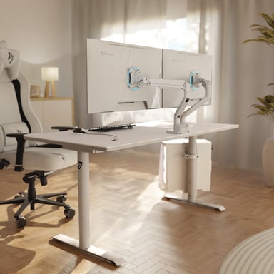 Alzare Neo Duo – soporte doble para monitor con brazo de gas