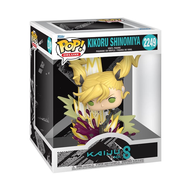 Figurine Funko Deluxe Kaiju No.8 Kikoru Shinomiya - vue 1