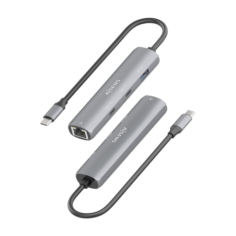 Aisens Hub USB 3.1 USB C USB C Mâle vers 4xType A Femelle 10cm Couleur Neuf - vue 3