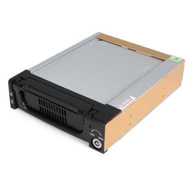 StarTech.com Rack Amovible Robuste en Aluminium 5.25'' avec Ventilateur pour Disque Dur SATA 3.5''
