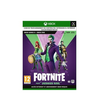 Fortnite : Last Laugh Pack Juego Xbox One - Código en una caja