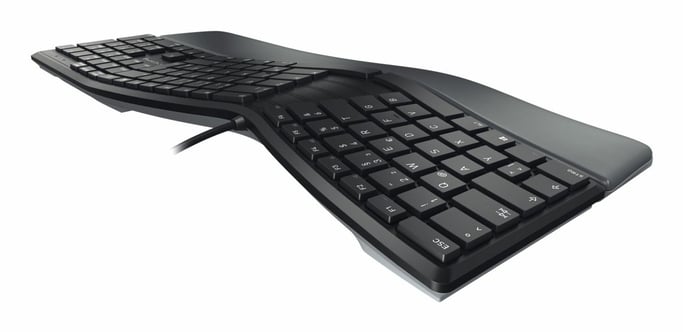 CHERRY KC 4500 ERGO tastiera USB QWERTY belga Nero