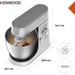 Robot da cucina Chef XL Kenwood 6,7L con frullatore e tritacarne in metallo - Colore argento