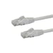 StarTech.com Cavo di rete UTP Cat6 Gigabit senza gancio da 2 m - Cavo Ethernet RJ45 - M/M - Bianco