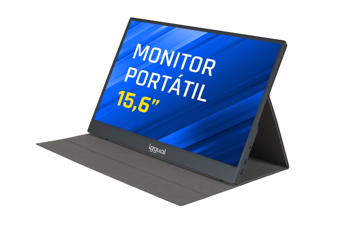 iggual MPL156 écran plat de PC 39,6 cm (15.6 ) 1920 x 1080 pixels Full HD LED Noir - Neuf