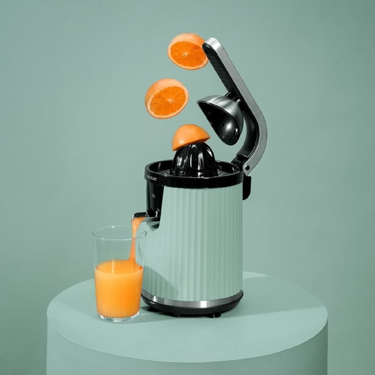 Presse-Agrumes CECOTEC Xqueeze RetroJuice 600 – 600 W, Design Rétro, Anti-Gouttes - vue 6