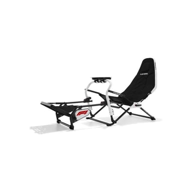 Cockpit sim racing pieghevole PLAYSEAT Challenge DD F1 Edition bianco nero