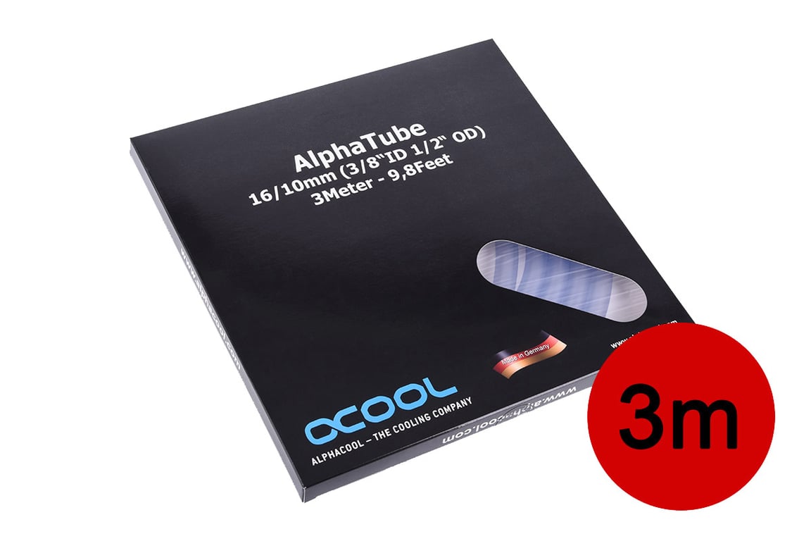 Alphacool 18575 pièce et accessoire pour systèmes de refroidissement d'ordinateurs Tube Neuf