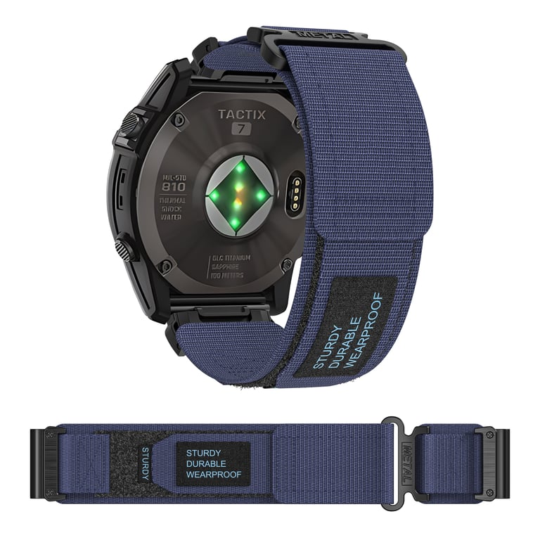 Bracelet de montre de sport en nylon 22 mm