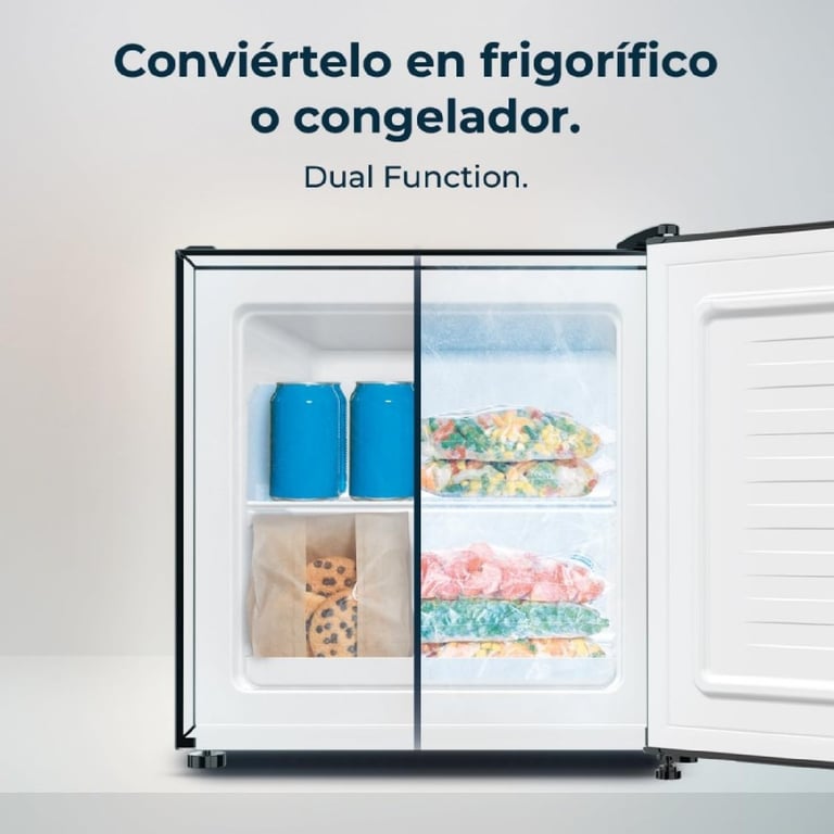 Cecotec Mini-réfrigérateurs 31l Bolero Coolmarket Tt 31 Dual Black E, Minibar Avec Fonction Réfrigérateur Ou Congélateur Noir - vue 4