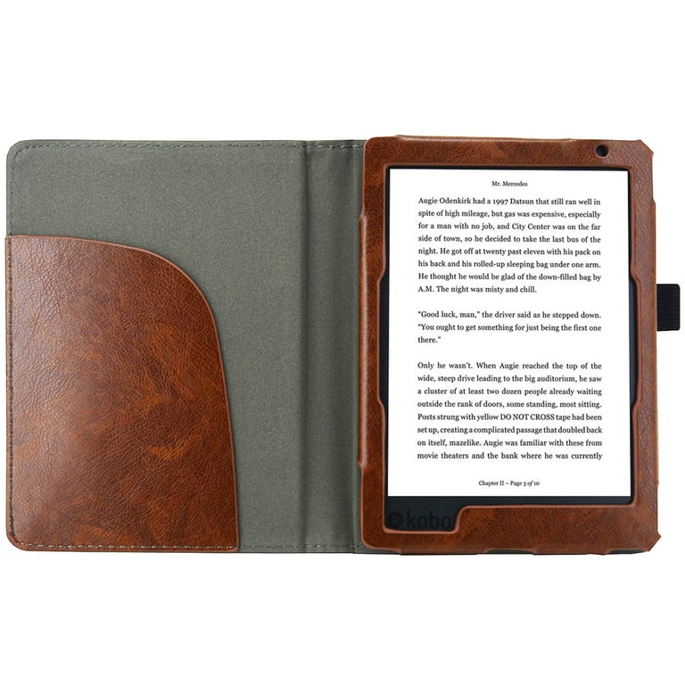 imoshion Etui portefeuille Luxe unie pour Kobo Aura Edition 2 Neuf - vue 2