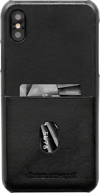 Coque rigide en cuir Tune CC Dbramante1928 pour iPhone X/XS