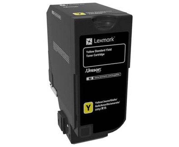 Lexmark Jaune original cartouche de toner LCCP LRP pour Lexmark CS720de CS720dte