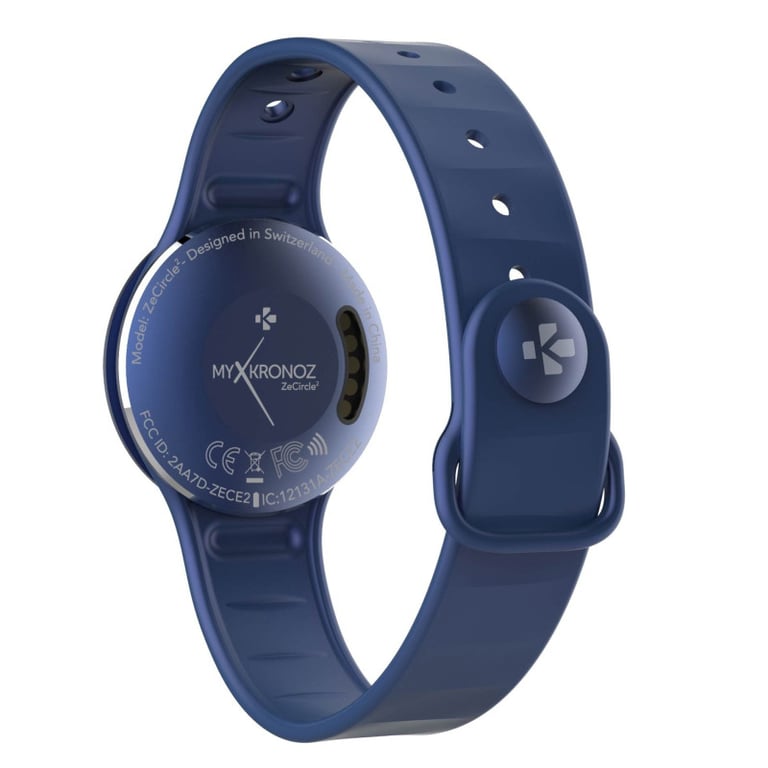 MyKronoz ZeCircle2 TFT Bracelet connecté IP67 Bleu - MyKronoz