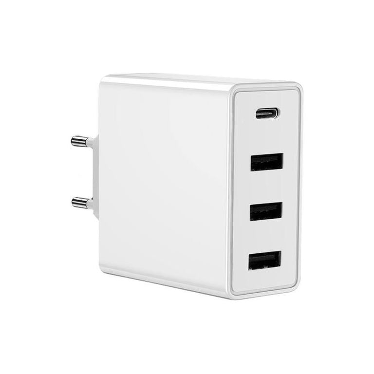 Akashi Chargeur Secteur USB C + 3x USB A - vue 2
