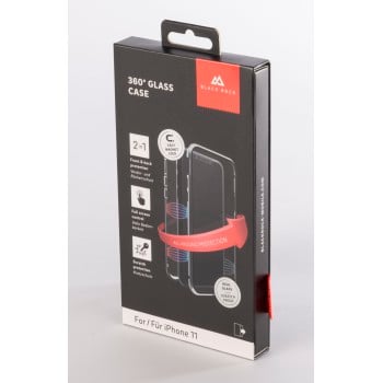 Funda protectora ''360° Glass'' para iPhone 11, plateada