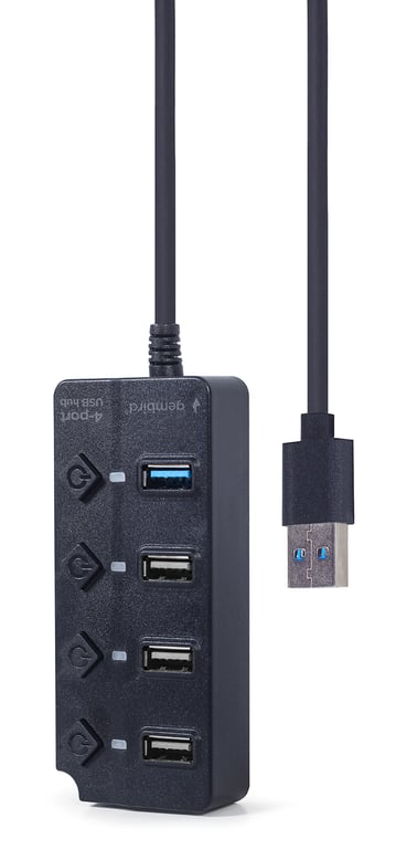 Gembird UHB U3P4P 01 hub & concentrateur USB 3.2 Gen 1 3.1 Gen 1 Type A 5000 Mbit/ Neuf - vue 4