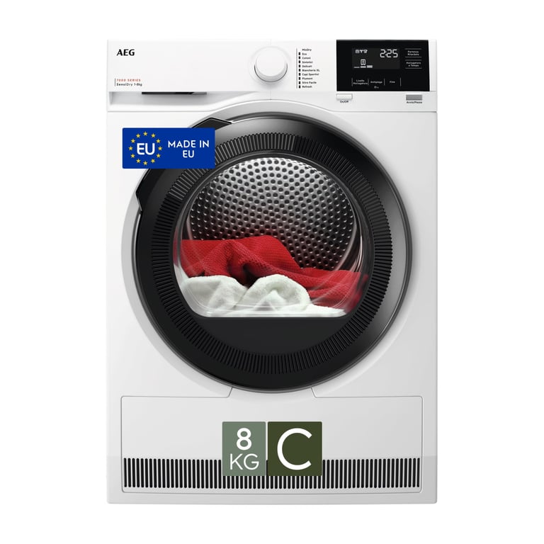 AEG Series 7000 TR7HG8C sèche linge Pose libre Charge avant 8 kg Neuf - vue 2