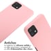 imoshion Coque en silicone avec cordon pour Samsung Galaxy A22 (5G) - Rose