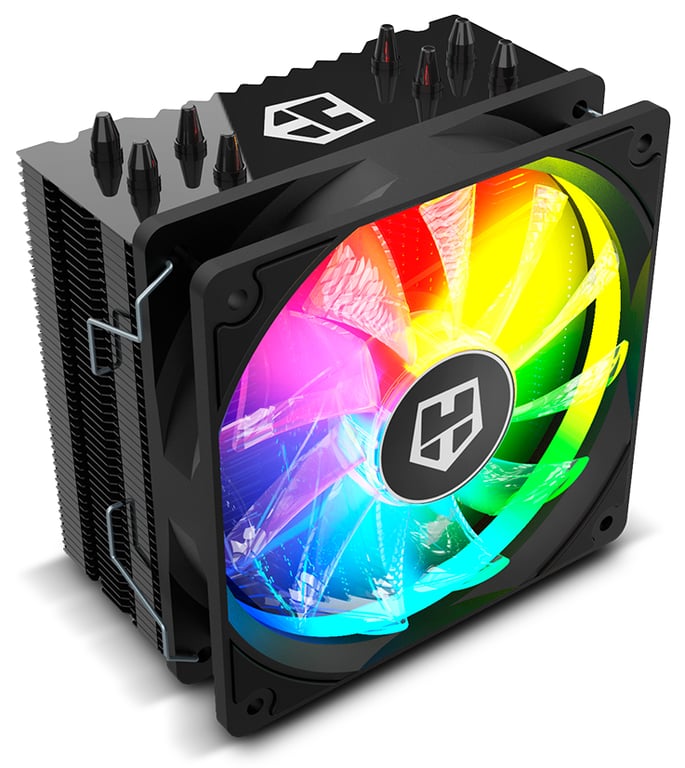 NOX Hummer H 224 Processeur Refroidisseur 12 cm 1 pièce Neuf - vue 2