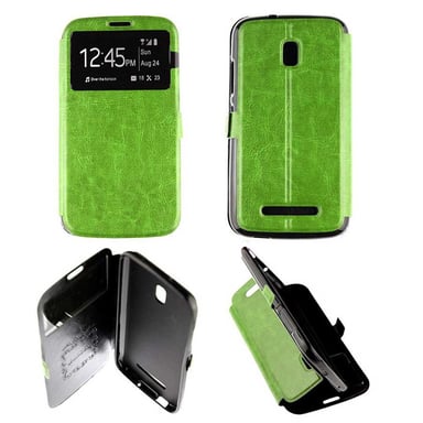 Etui Folio Vert compatible Alcatel One Touch Pop S9