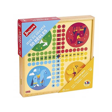 JeuJura Classic Games Set - Diversión para la familia y los amigos