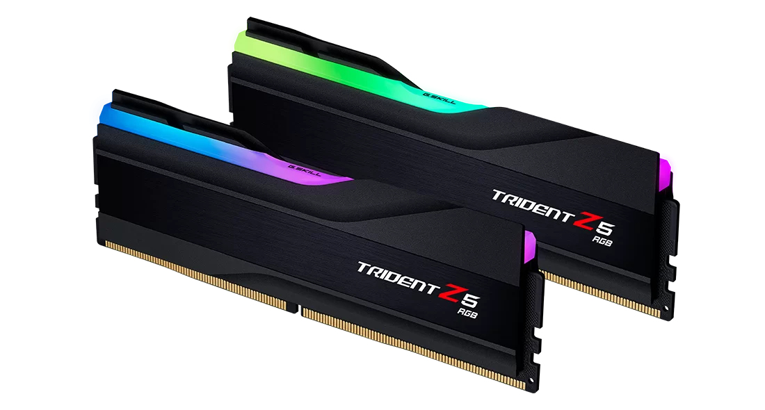 G.Skill Trident Z5 RGB 48 Go 2 x 24 Go DDR5 8000 MHz CL38 - vue 5