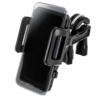 Support Vélo Universel Fixation Guidon Pinces ajustables Rotatif 360° LinQ Noir