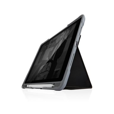 STM Funda con cierre para Ipad 9.7 (2017/18 - 5/6Th Gen) Folio Dux Plus Negro