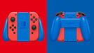 Switch - Edition Mario (Rouge & Bleu) & Housse Mario - Console de jeux portables 15,8 cm (6.2'') 32 Go Écran tactile Wifi Bleu, Rouge