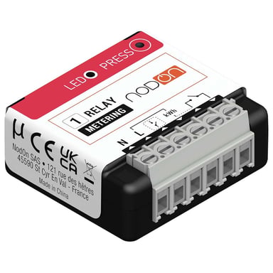 Module Multifonction avec Mesure de Consommation Compatible Zigbee Multicolore