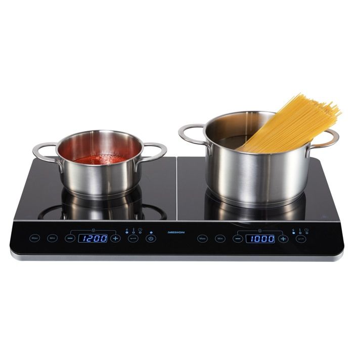 Plaque induction posable MEDION MD 15324 2 Feux 60 3 x P 35 5 cm - vue 2