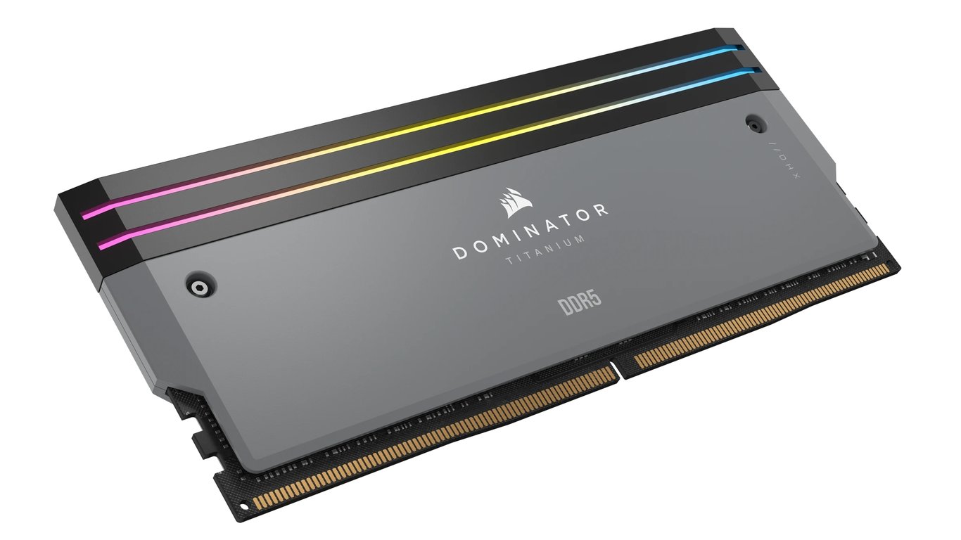 Corsair Dominator Titanium CMP64GX5M2B6000Z30 module de mémoire 64 Go 2 x 32 Go DDR5 288-pin DIMM - Neuf