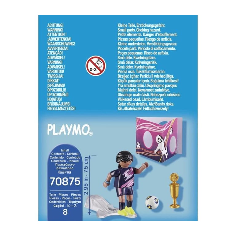 Playmobil 70875 Joueuse De Football - vue 3