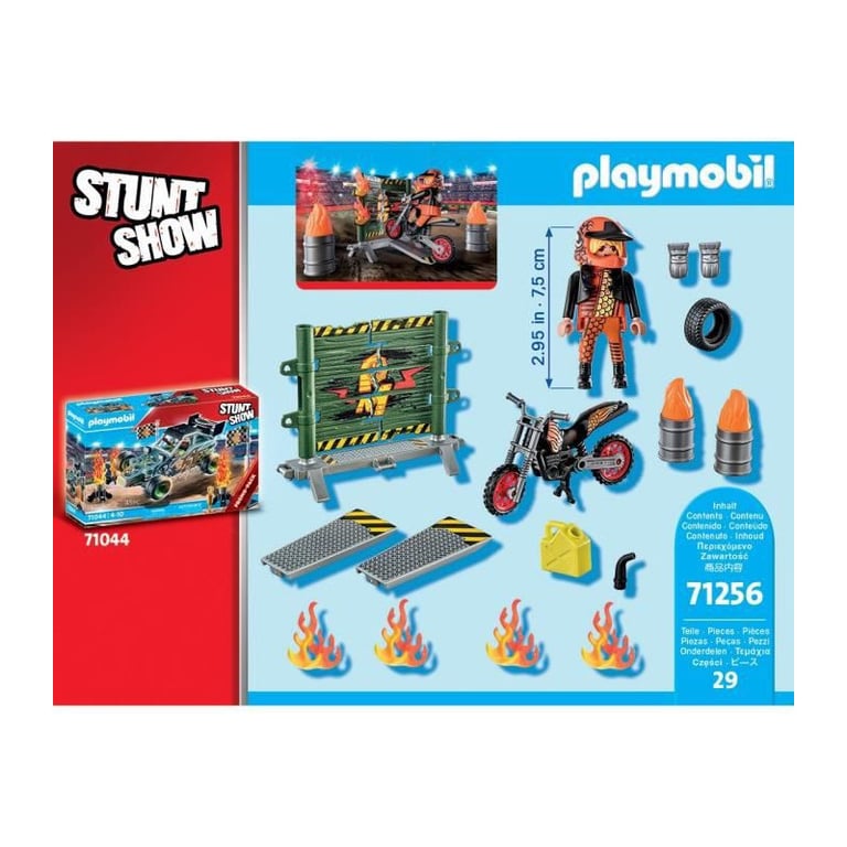 Coffret Starter Pack Cascadeur Playmobil La Boîte - vue 4