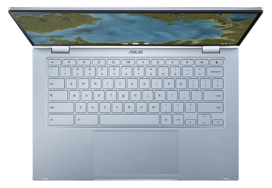 ASUS Chromebook Flip C433TA-AJ0388 m3-8100Y 35,6 cm (14'') Écran tactile Full HD Intel® Core™ M 4 Go LPDDR3-SDRAM 64 Go eMMC Wi-Fi 5 (802.11ac) ChromeOS Argent