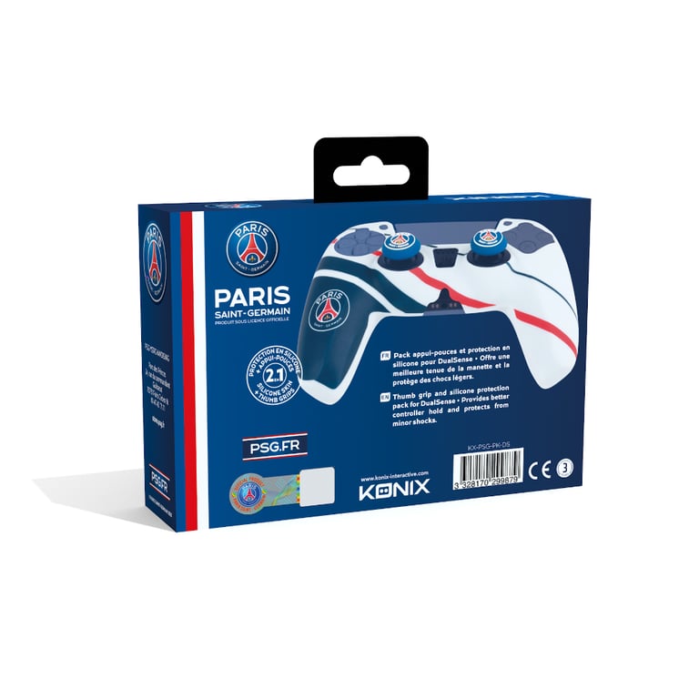 Coque de protection pour manette DualSense PS5 KONIX Naruto Shippuden Silicone Appuie pouces et - vue 5