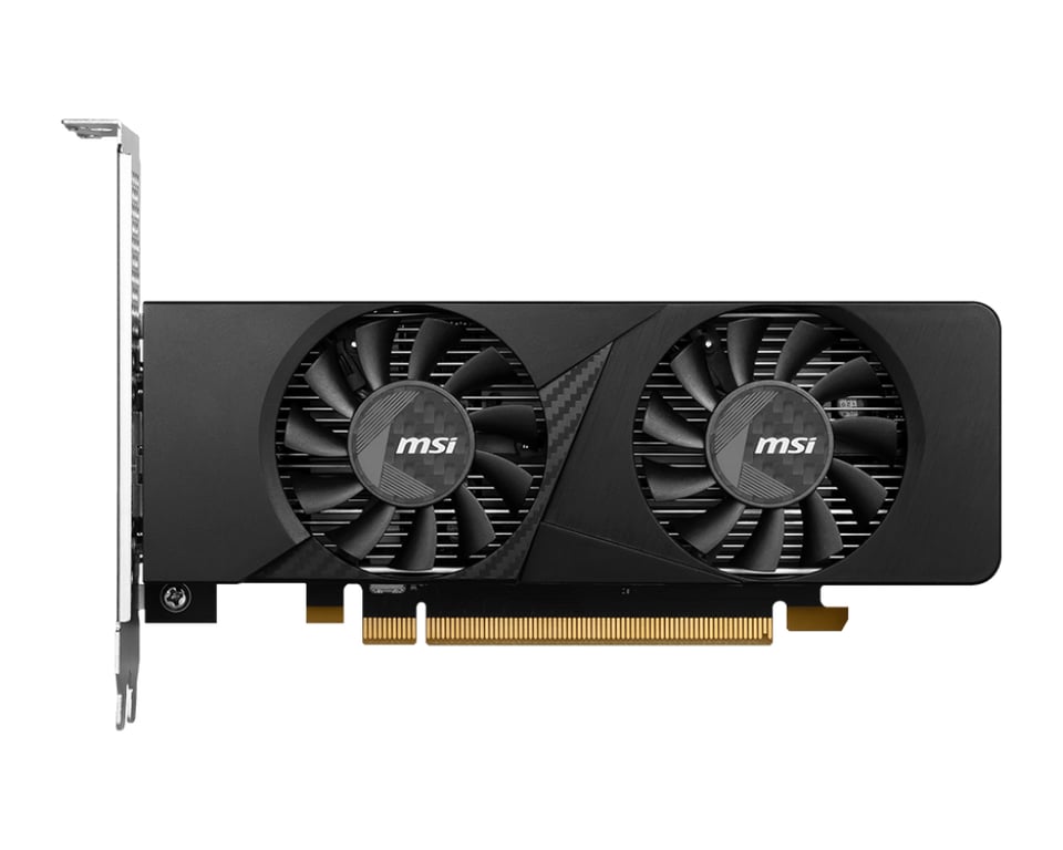 MSI GEFORCE RTX 3050 LP 6G OC carte graphique NVIDIA 6 Go GDDR6 - Neuf