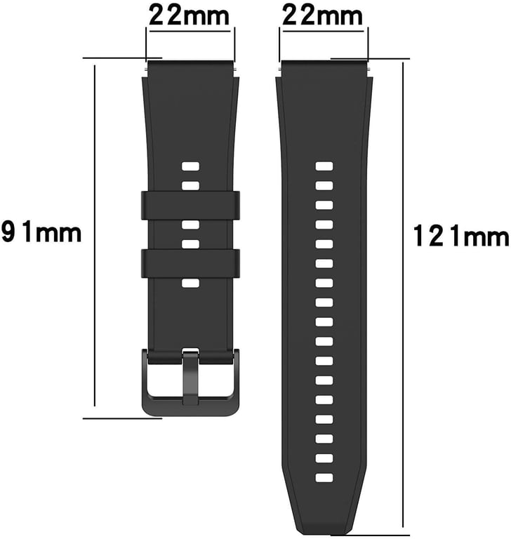 INF Bracelet Silicone Bleu - vue 3