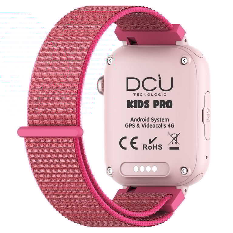 DCU Advance Tecnologic Kids Pro 4 7 cm 1.85 AMOLED 48 mm Numérique 240 x 280 pixels Écran tactile 4G Wifi GPS satellite Neuf - vue 8