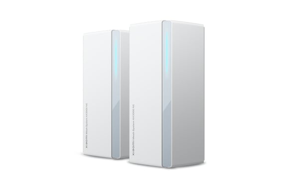 Xiaomi AX3000?2-Pack? Doble banda (2,4 GHz / 5 GHz) Wi-Fi 6E (802.11ax) Blanco 3 Interno