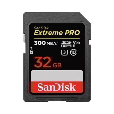 SanDisk Extreme PRO 32GB SDHC UHS-II Classe 10