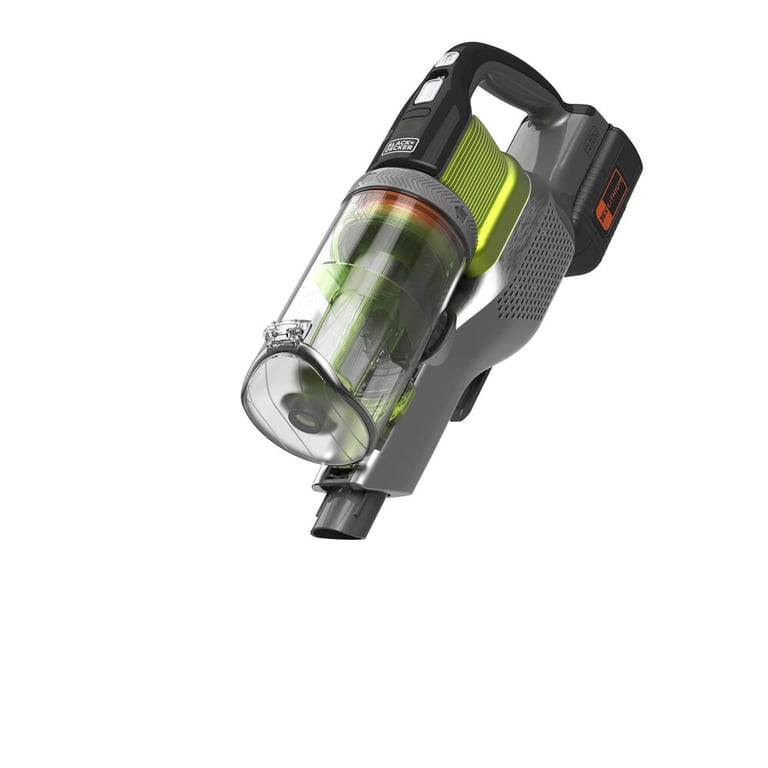 Black & Decker BHFEV362DA aspiradora de pie y escoba eléctrica Aspiradora escoba Batería Secar Sin bolsa 0,75 L Gris, Cal 2 Ah