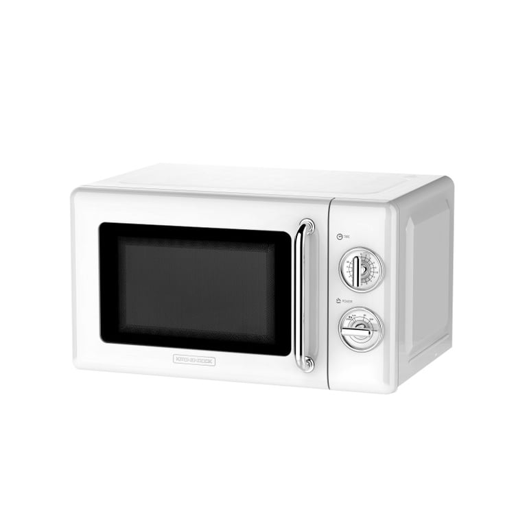 KitchenCook Kmo20 Retro White - Micro-ondes 20l Rétro - 700w - Commandes Mécaniques Blanc - vue 2
