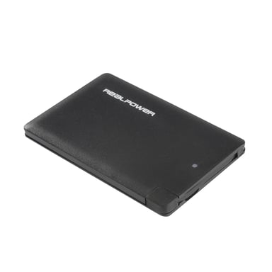 RealPower PB-2500 2500 mAh Negro