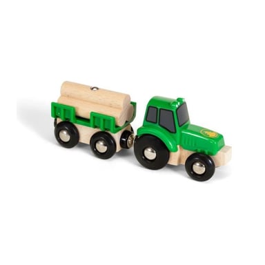 BRIO World Tractor y remolque Accesorio para tren de madera Para niños a partir de 3 años