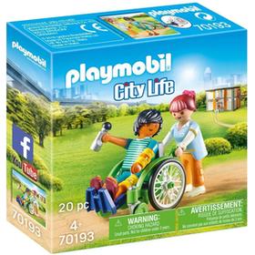 Playmobil 70193 Paciente en Silla de Ruedas