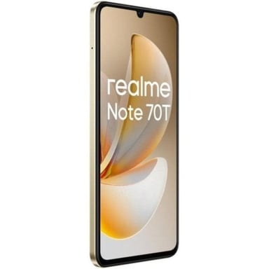 realme Note 70T 17,1 cm (6.74'') SIM doble Android 15 4G USB Tipo C 4 GB 256 GB 6000 mAh Oro