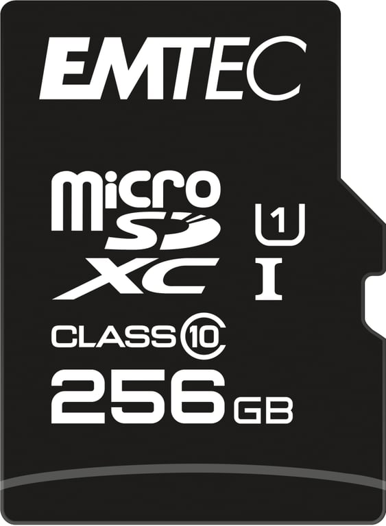 EMTEC Elite Gold Carte mémoire flash adaptateur SD inclus e UHS I U1 / Class10 microSDXC UHS I